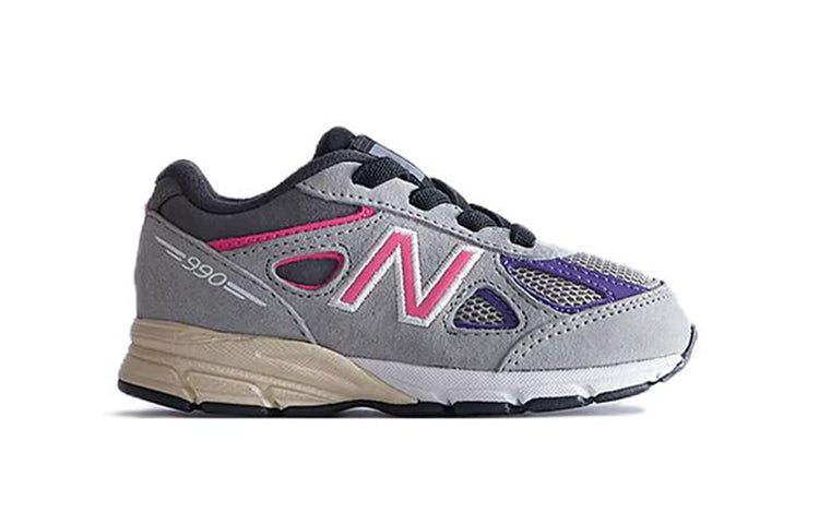 (TD) New Balance x Kith 990v4 'Grey Pink' IV990KT4