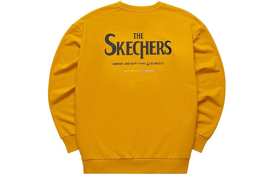 Skechers Graphic Casual Crew Sweater 'Yellow Blue Purple' L421M009-00UV