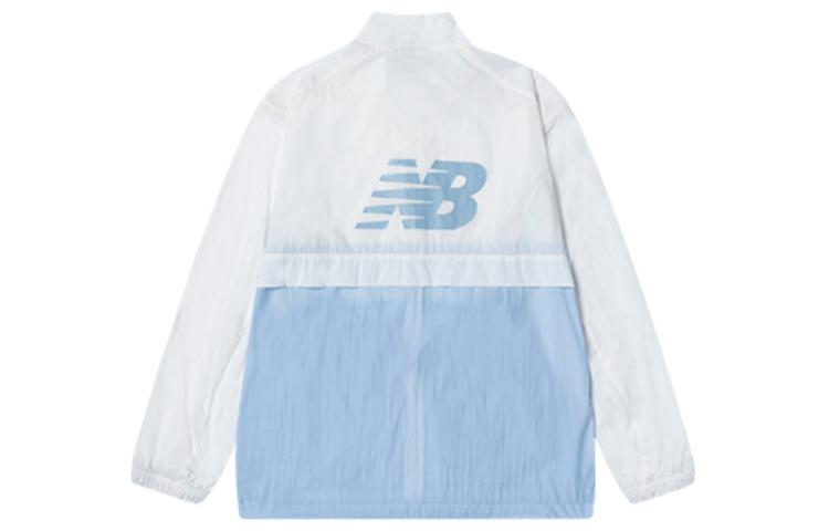 New Balance Summer Lifestyle Jacket Asia Sizing 'White Light Blue' 5AC2U503-LBL