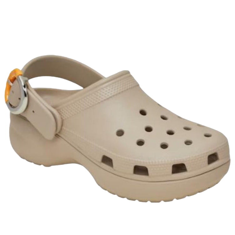 (WMNS) Crocs Classic Platform Dipped Buckle Clog 'Dulce' 213230-2NM