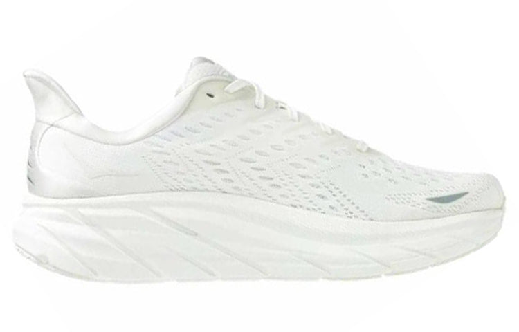 (WMNS) HOKA ONE ONE Clifton 8 Wide 'Triple White' 1121375-WWH