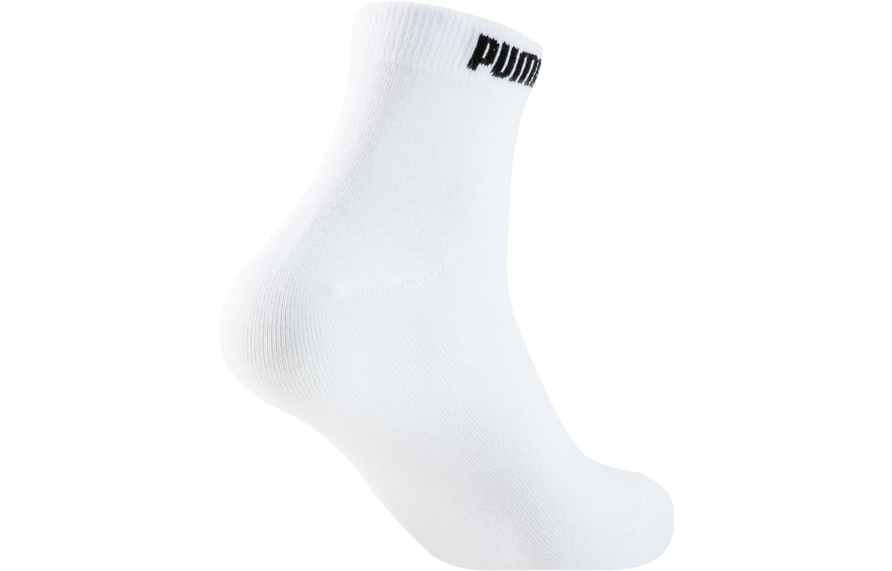 PUMA Quarter Training Socks 'White Black' 938244-02