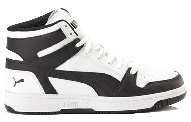 PUMA Rebound LayUp White/Black 369573-13