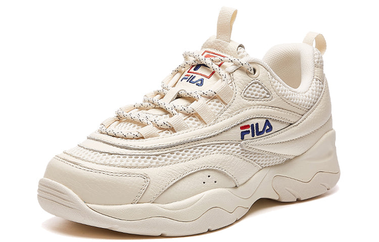 (WMNS) Fila Ray VNTG Running Shoes GS White T12W921110CSW
