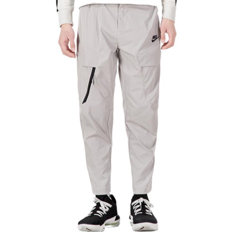 Nike Logo Woven Pants 'Gray' DH3867-012