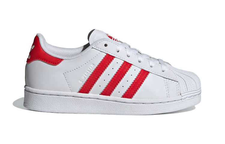 (PS) adidas originals Superstar 'White Red' FY2573