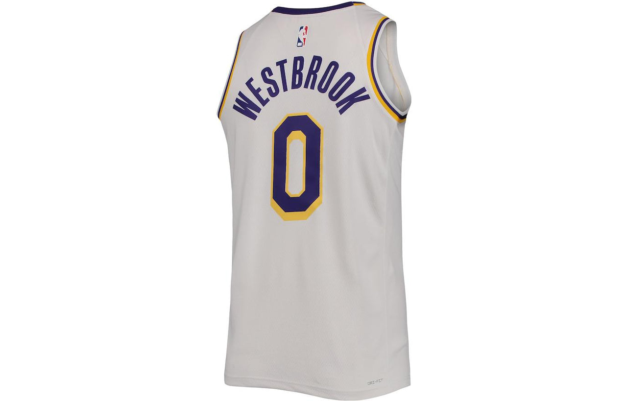 Nike x NBA LA Lakers Jerseys 'Russell Westbrook 0' CW3595-108