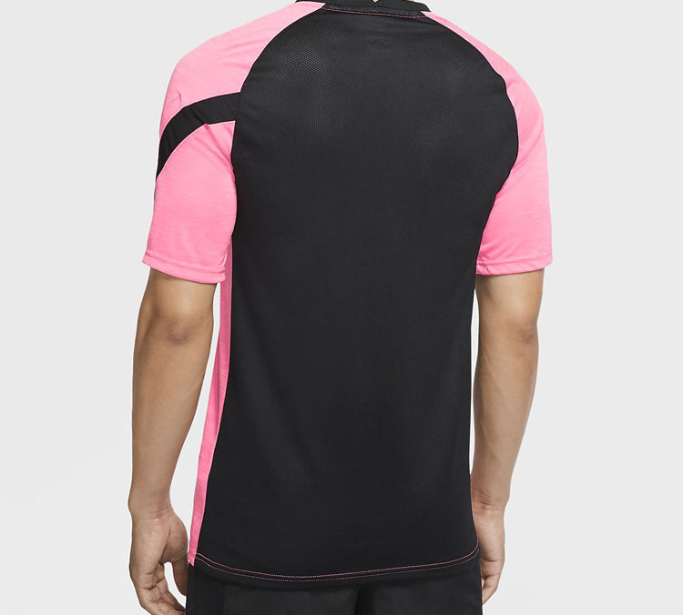 Nike Dri-Fit Academy Alphabet Printing Short Sleeve Transparent Pink CK5538-677
