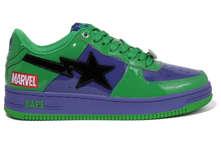 A BATHING APE Bape Sta X Marvel 'Blue Green' 1I73-291-904
