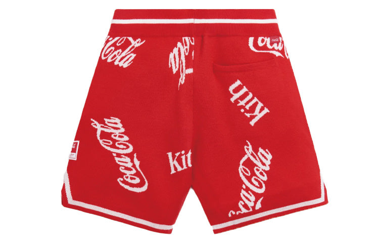 KITH x Coca Cola x Mitchell & Ness Coke Logo Short 'Red' MNSHORKM19025-CREA