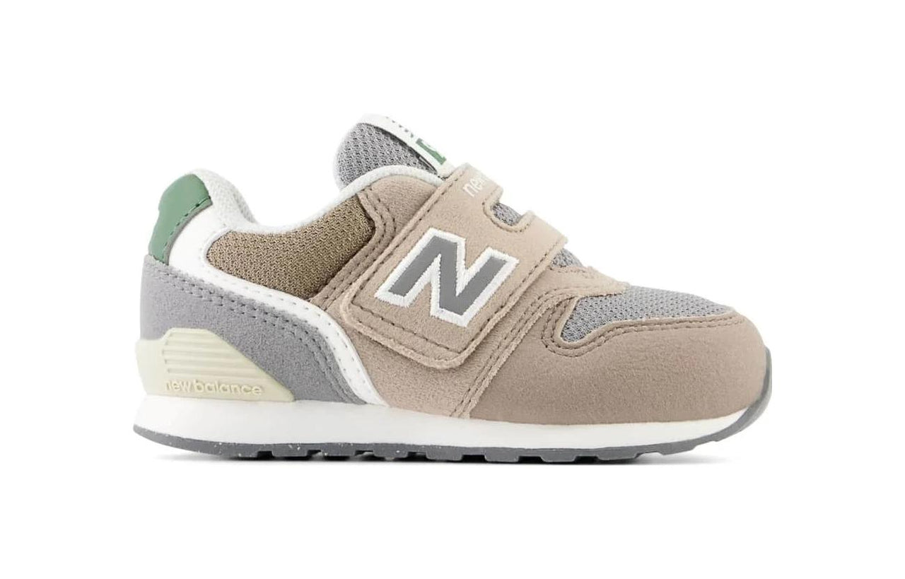 (TD) حذاء New Balance 996 Hook and Loop "بني رمادي" IZ996MA3