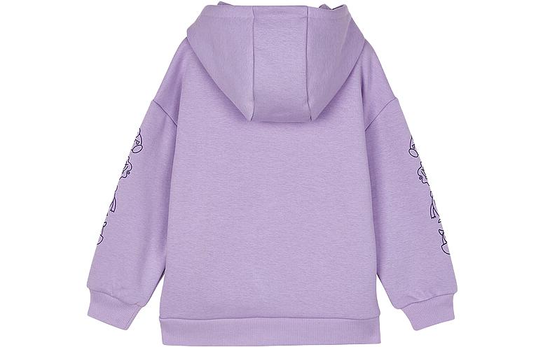 (GS) Skechers Logo Printed Hoodie 'Purple Black' L423K111-00KC