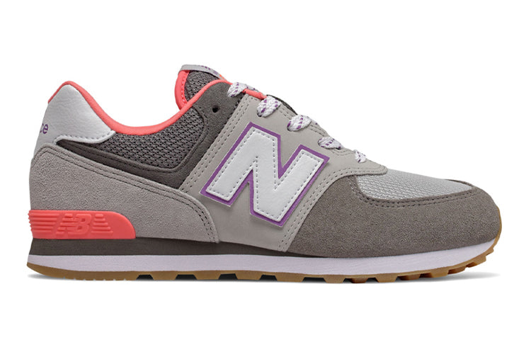 (GS) New Balance 574 Grey/White GC574SOC