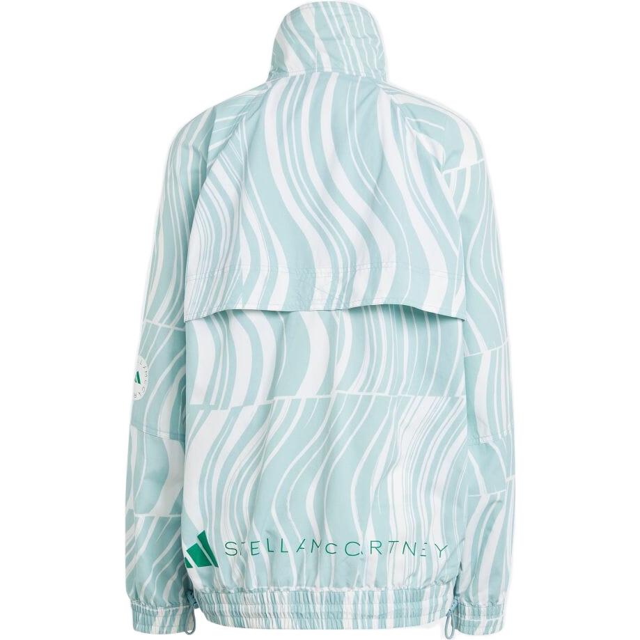 (WMNS) adidas By Stella McCartney Truecasuals Printed Tracktop 'White Grey' HT1102