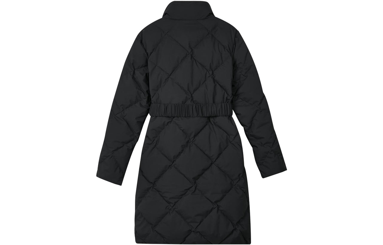(WMNS) Skechers Bob's Series Long Sleeve Down Jacket 'Black' L423W060-0018