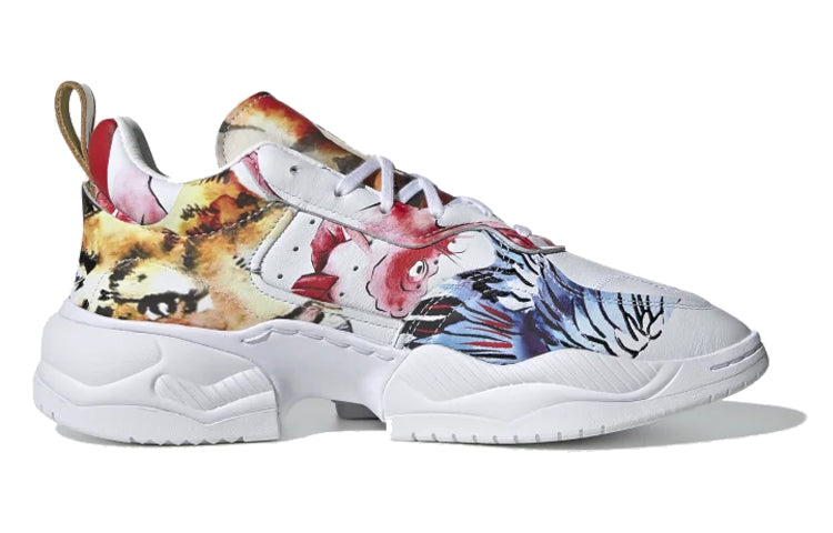 حذاء adidas Supercourt RX 'Cloud White Gold Metallic' FW5354