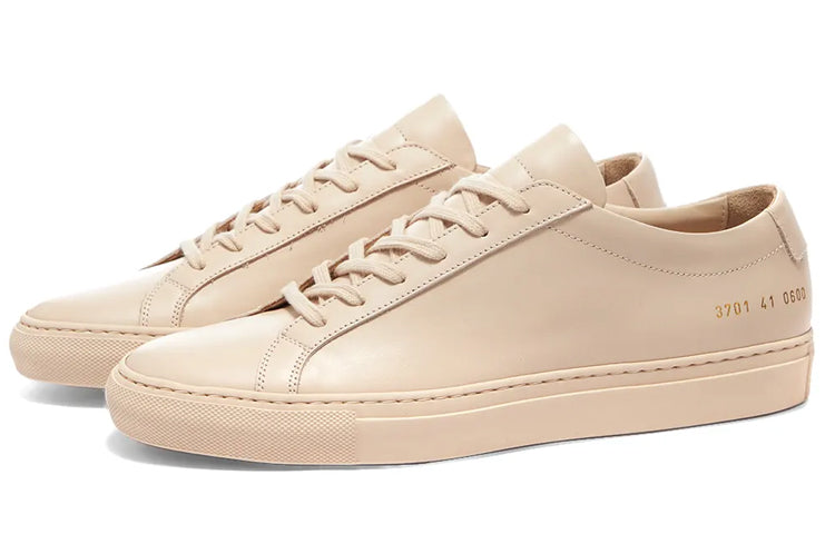 (WMNS) المشاريع المشتركة Achilles Low 'Nude' 3701-0600