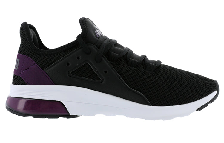 PUMA Electron Street SoftFoam Low Top Running Shoes Black/Purple 367309-09