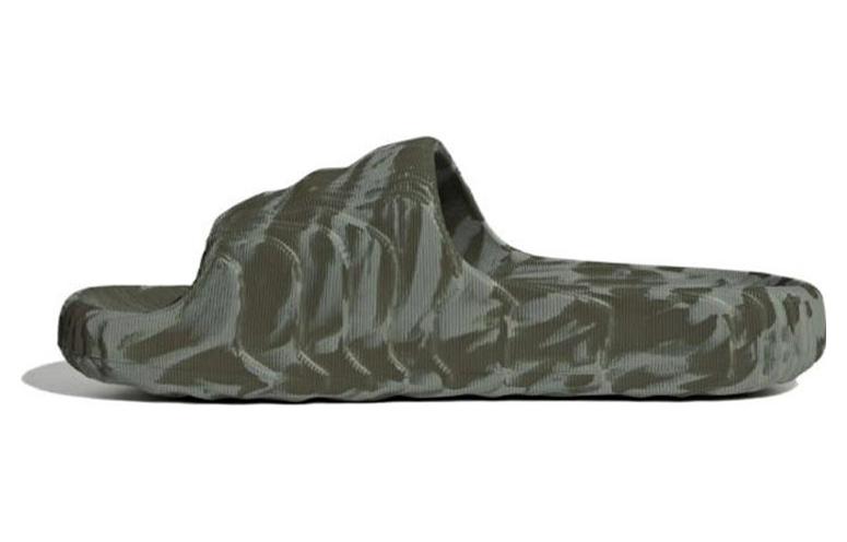 adidas Adilette 22 Slides 'Olive Strata Silver Green' HP6517