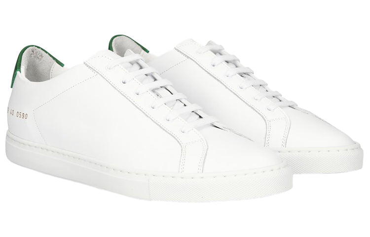 (WMNS) Common Projects Achilles Low 'White Green' 6019-0590