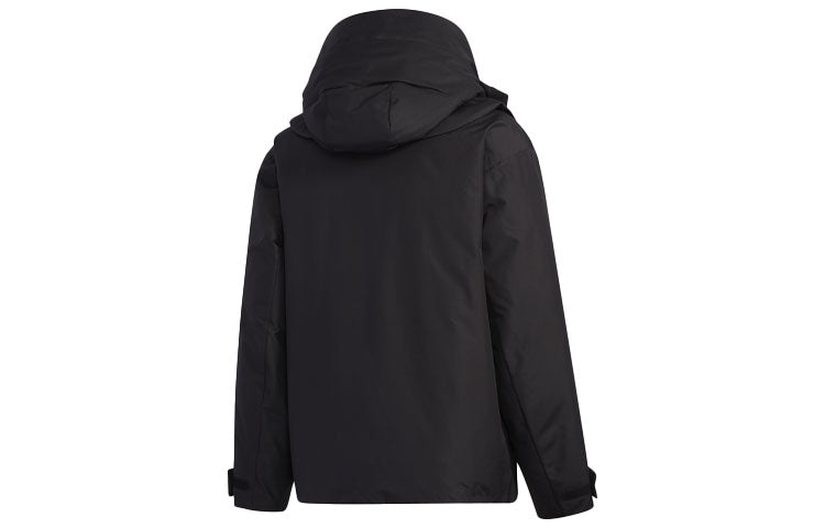 adidas originals Premium Jkt 2 Detachable Multiple Pockets Casual Sports Stay Warm Down Jacket Black GT7284