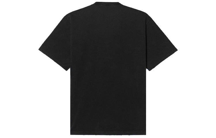 Men's Balenciaga Rammstein Germany Band Crossover Short Sleeve Black 651795TLV511000