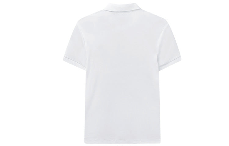 FILA Logo Printing Knit Short Sleeve Polo Shirt White F51M021108F-WT