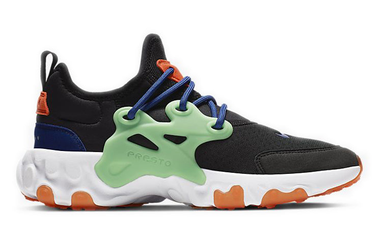 (GS) Nike React Presto 'Black Green Nebula' BQ4002-006