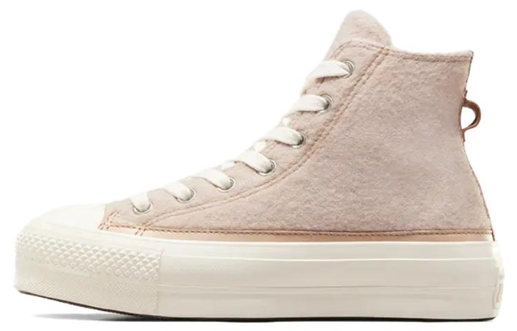(WMNS) Converse Chuck Taylor All Star Lift Platform Faux Mohair 'Pink' A07944C