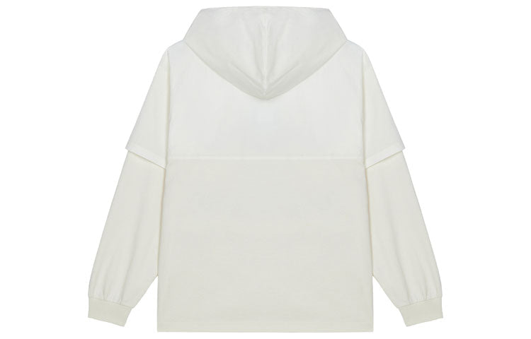 New Balance Men's New Balance Casual Sports Breathable hooded Long Sleeves White AMT13377-IV