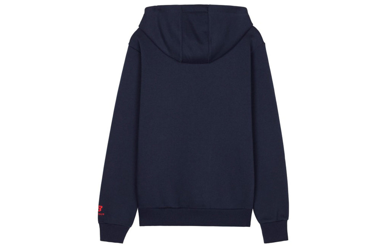 New Balance Logo Sports Pullover Men's Dark Blue AMT03339-NV