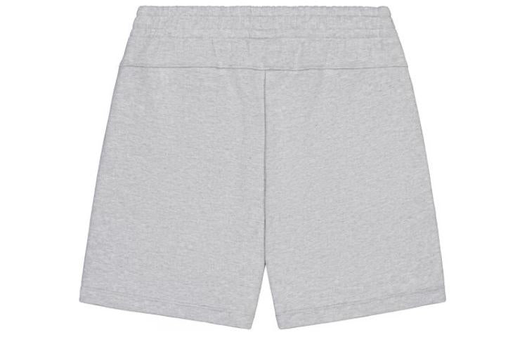 (WMNS) New Balance NB Logo Cotton Short Asia Sizing 'Grey' AWS42301-GHM