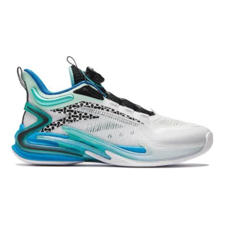 (GS) ANTA Basketball Shoes 'White Blue' 312421122-3
