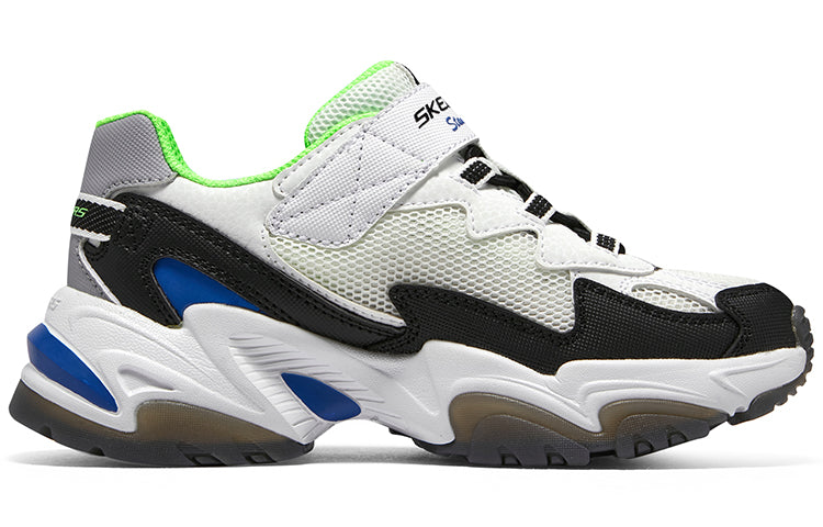 (GS) Skechers Stamina V2 'White Black Green' 405244L-WBLM