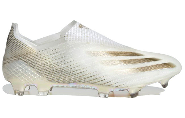 adidas X Ghosted+ FG 'White Metallic Gold Melange' EG8249