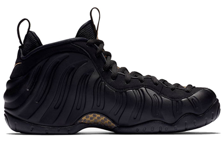 حذاء Nike Air Foamposite Pro "أسود معدني ذهبي" 624041-009