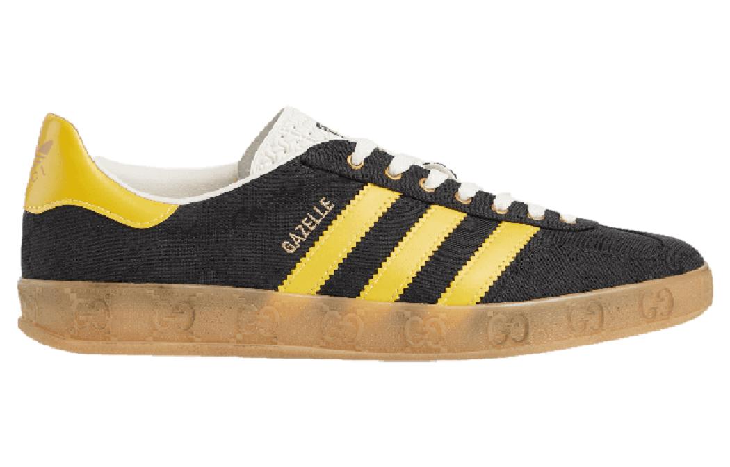 adidas x Gucci Gazelle 'Black Yellow' 737967-FAAW3-1084