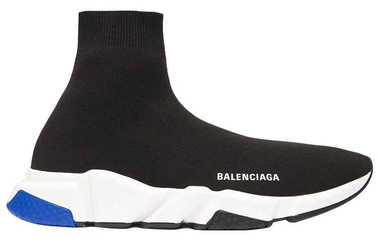Balenciaga Speed Knit Trainer 'Black Blue' 587286W17031071
