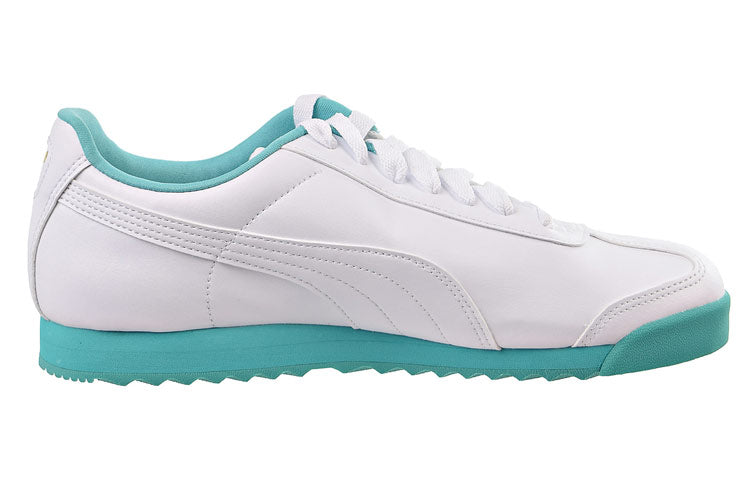 PUMA Roma Basic Plus 'White Turquoise' 369571-05