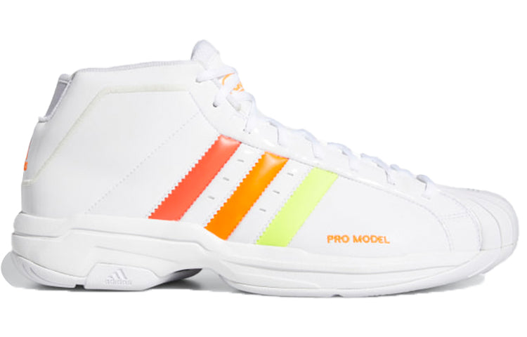 حذاء adidas Pro Model 2G 'White App Signal Orange' FZ0903
