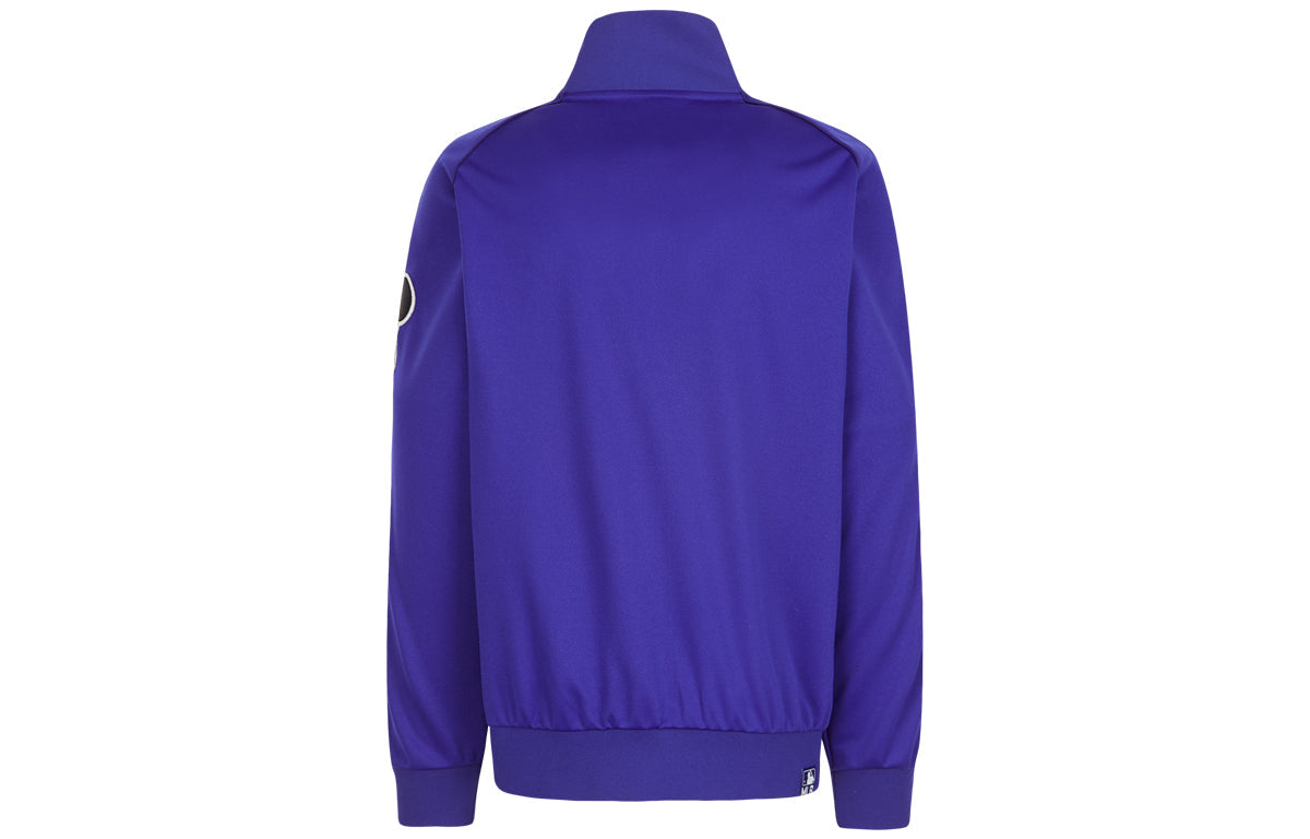MLB Disney Mickey Crossover Los Angeles Dodgers Stand Collar Jacket Unisex Blue 31TRK2031-07U