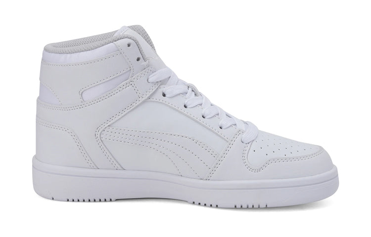 (GS) PUMA Rebound Layup Sl Mid White 370486-02