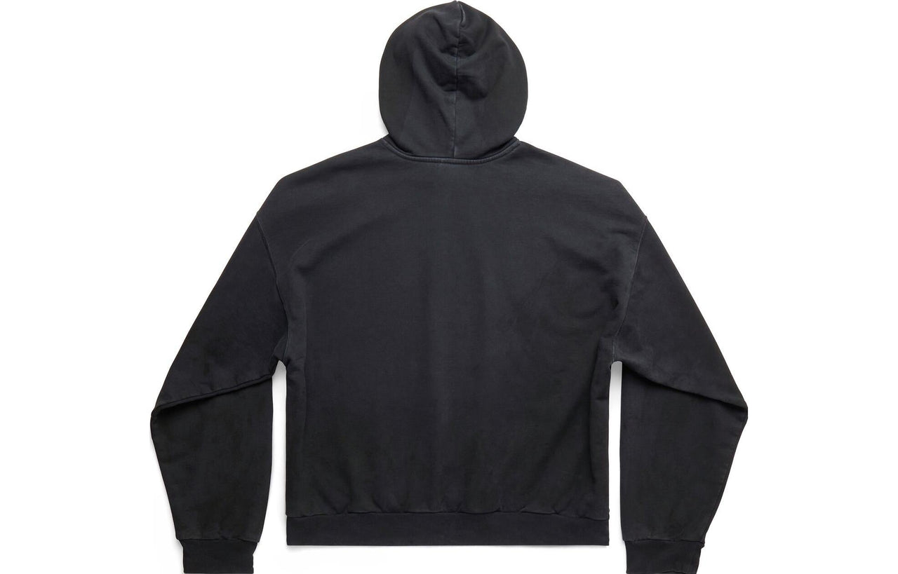 Balenciaga DIY College Hoodie 'Black' 744463TOVK21055