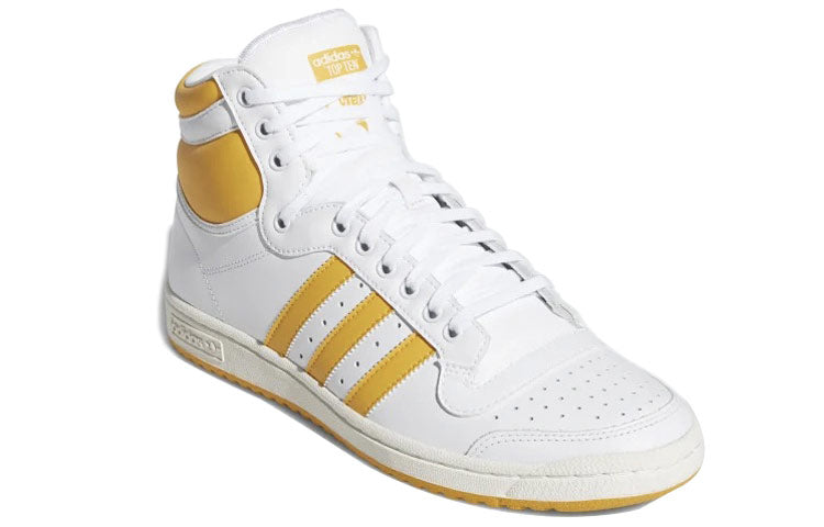 adidas Top Ten HI 'White Yellow' EF6366