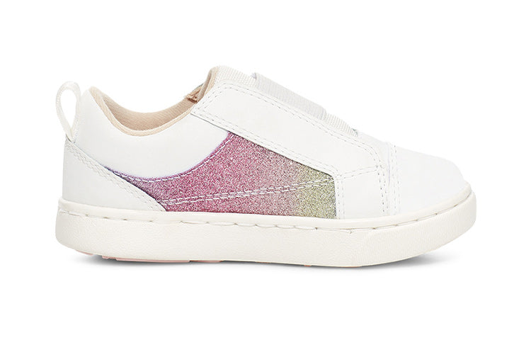(TD) UGG Rennon Low Shoe 'White Rainbow Glitter' 1124874T-WRGT