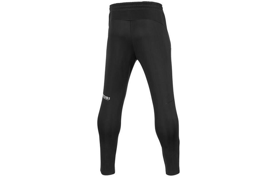 Skechers Sport Waist Straight Slim Fit Knit Pants 'Black' P121M022-0018