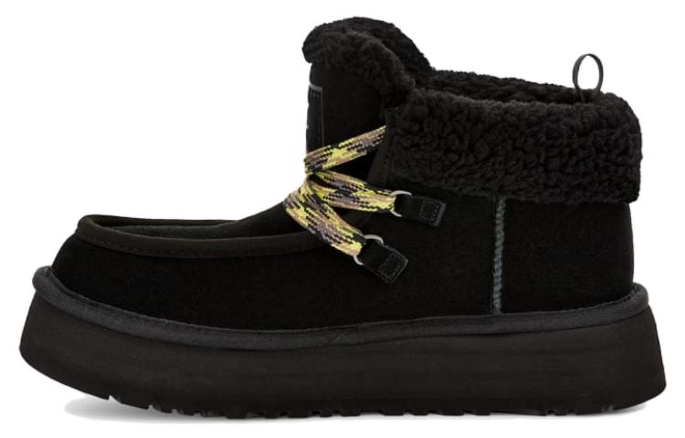 (WMNS) UGG Funkarra Cabin Cuff Boot 'Black' 1143954-BLK