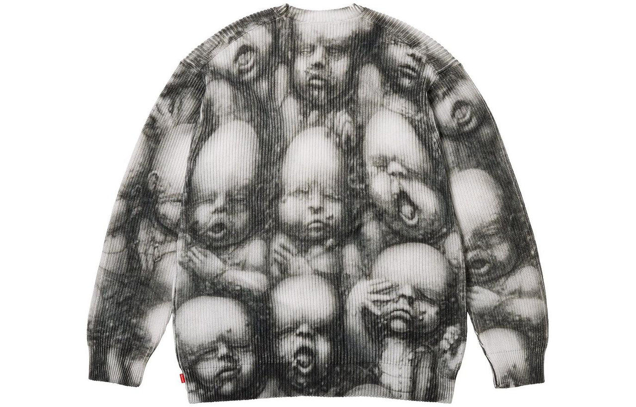 Supreme x H.R. GIGER FW23 Week8 Sweater 'Black' SUP-FW23-142