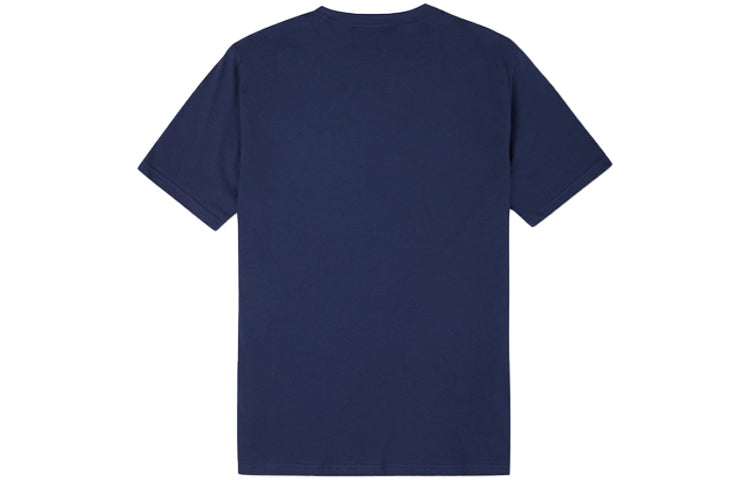 Men's Converse All Star Classic Printing Sports Round Neck Short Sleeve Navy Blue 10007887-A56