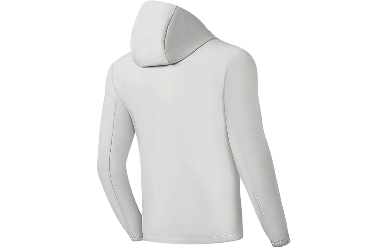 Li-Ning Athletics Hooded Jacket 'White Black' AFDSA01-4